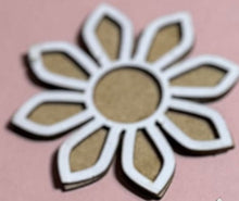 Load image into Gallery viewer, Resuable Rangoli Template Mat with Base. MDF Rangoli