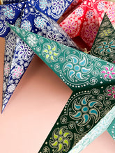 Load image into Gallery viewer, Paper star lantern,  Diwali, Eid, Henna party Moroccan party decor