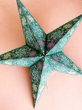 Load image into Gallery viewer, Paper star lantern,  Diwali, Eid, Henna party Moroccan party decor