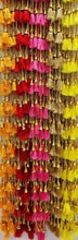 Load image into Gallery viewer, Tassel Garland with Golden Bell Hanging South Asian Indian Pakistani Wedding Decor