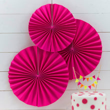Load image into Gallery viewer, Paper Fan Decoration 3 pack