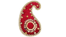 Load image into Gallery viewer, Small Velvet Mendhi Plate