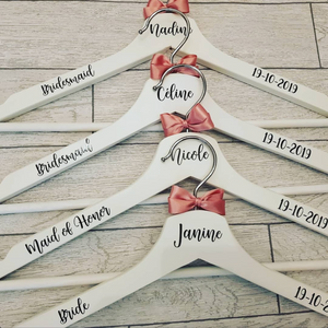 Personalised Hanger with Bow