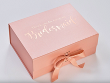 Load image into Gallery viewer, Luxury Bridesmaid Proposal Personalised Gift Box