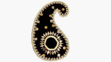 Load image into Gallery viewer, Small Velvet Mendhi Plate