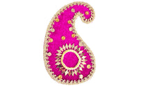 Load image into Gallery viewer, Small Velvet Mendhi Plate