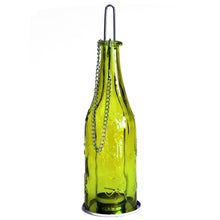 Load image into Gallery viewer, Coloured Glass Bottle Lantern