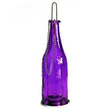 Load image into Gallery viewer, Coloured Glass Bottle Lantern