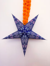 Load image into Gallery viewer, Paper star lantern,  Diwali, Eid, Henna party Moroccan party decor