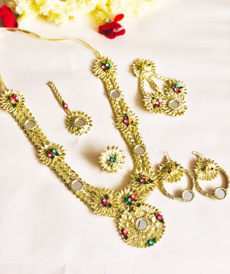 Parvati 5 pc Gotta Jewellery Set