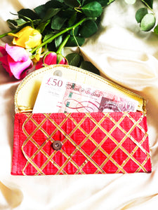 Luxe Silk Money Wallet