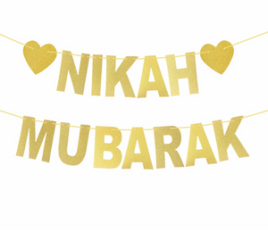 Nikkah Mubarak Bunting