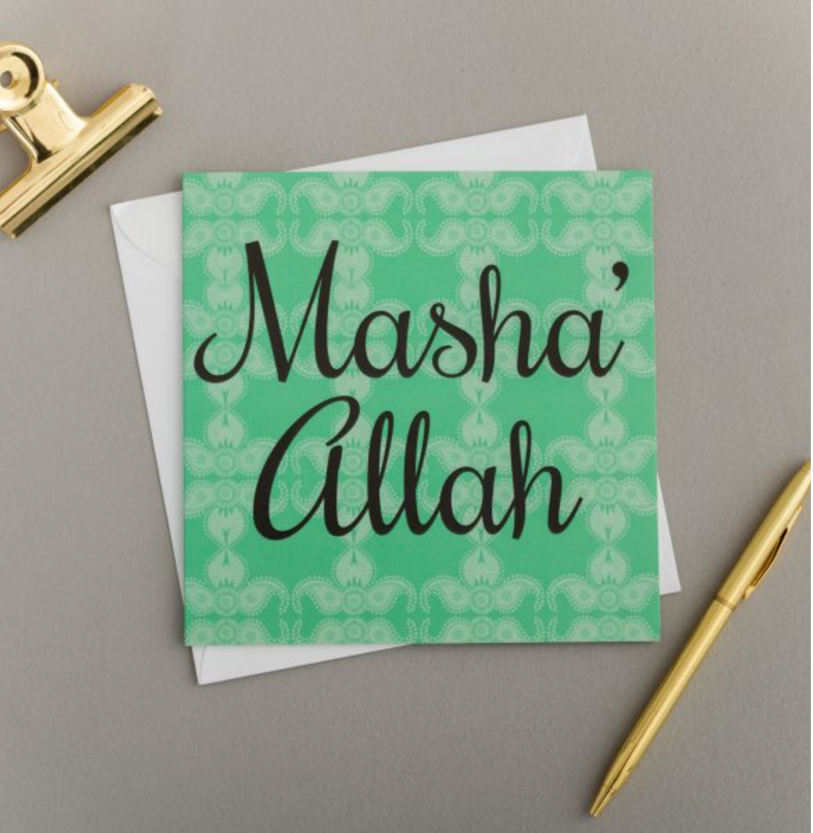 Masha Allah Greeting Card