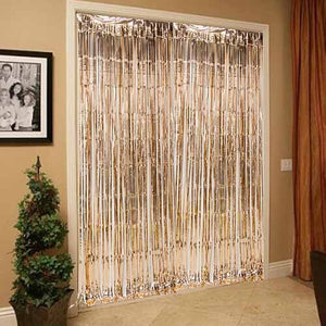 Fringe Foil Curtain Backdrop