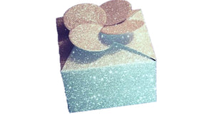 Glitter Cube Favor Box 10 pack